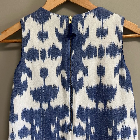 Vineyard Vines Bleached Denim Sleeveless Dress Size 8 - Picture 6 of 12